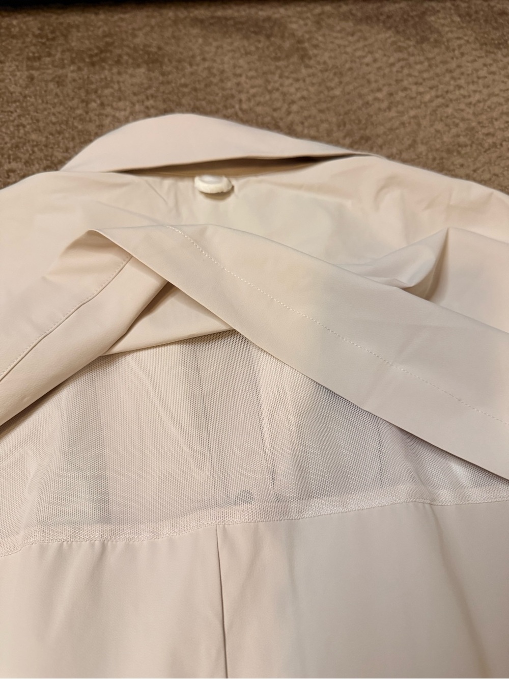 Nike 24.7 Perfect Stretch Dri-Fit Oversize Trench Coat - Picture 10 of 11